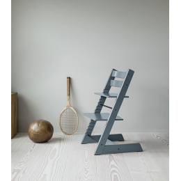 Стульчик Stokke Tripp Trapp Бук цвет Fjord Blue (Голубой фьорд)