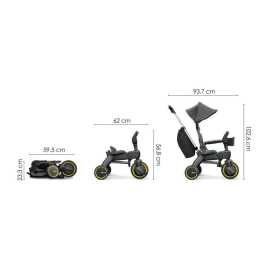 Трехколесный велосипед Doona Liki Trike S5 Flame Red (Красный)