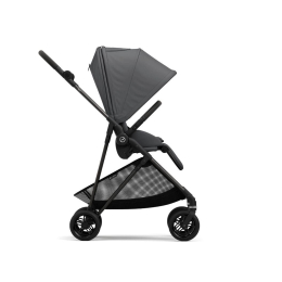 Прогулочная коляска Cybex Melio Carbon Dark Grey (Темно-серый)