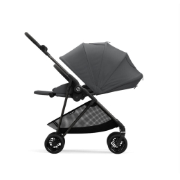 Прогулочная коляска Cybex Melio Carbon Dark Grey (Темно-серый)