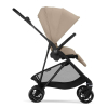 Прогулочная коляска Cybex Melio Carbon 2025 цвет Almond Beige (Миндально-бежевый)