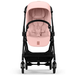 Прогулочная коляска Cybex Melio Carbon 2025 цвет Candy Pink (Розовый) с дождевиком
