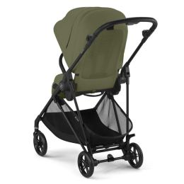 Прогулочная коляска Cybex Melio Carbon 2025 цвет Moss Green (Зеленый) + дождевик