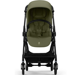 Прогулочная коляска Cybex Melio Carbon 2025 цвет Moss Green (Зеленый) + дождевик