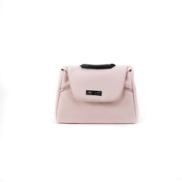 Коляска 2 в 1 Adamex NOLA Natura ROSE-2 (розовая ткань - розовая кожа)