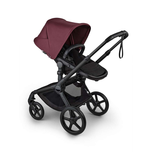 Коляска 2 в 1 Bugaboo Fox 5 Renew цвет Dark Cherry-Black рама Black
