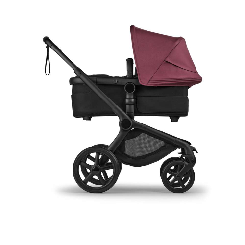 Коляска 2 в 1 Bugaboo Fox 5 Renew цвет Dark Cherry-Black рама Black