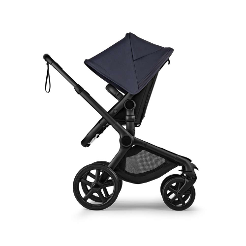 Коляска 2 в 1 Bugaboo Fox 5 Renew цвет Deep Indigo-Black рама Black
