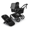 Коляска 2 в 1 Bugaboo Fox 5 Renew цвет Moon Grey-Black рама Black
