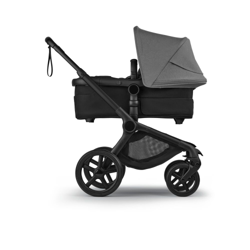 Коляска 2 в 1 Bugaboo Fox 5 Renew цвет Moon Grey-Black рама Black