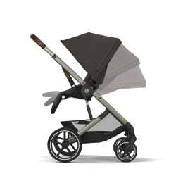 Коляска 2 в 1 Cybex Balios S Lux 2025 цвет Chocolate Brown шасси Taupe