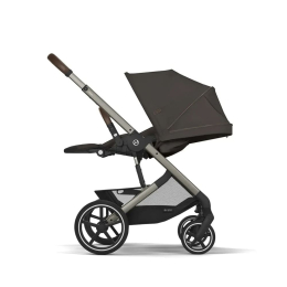 Коляска 2 в 1 Cybex Balios S Lux 2025 цвет Chocolate Brown шасси Taupe