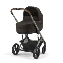 Коляска 2 в 1 Cybex Balios S Lux 2025 цвет Chocolate Brown шасси Taupe
