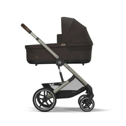 Коляска 3 в 1 Cybex Balios S Lux 2025 Chocolate Brown TPE + Автокресло Cloud G (цвет на выбор)