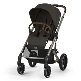 Коляска 3 в 1 Cybex Balios S Lux 2025 Chocolate Brown TPE + Автокресло Cloud G (цвет на выбор)
