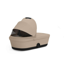 Коляска 2 в 1 Cybex Melio Carbon 2025 цвет Almond Beige с дождевиком