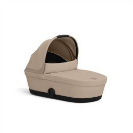 Коляска 2 в 1 Cybex Melio Carbon 2025 цвет Almond Beige с дождевиком