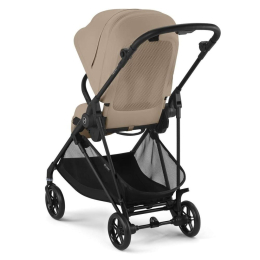 Коляска 2 в 1 Cybex Melio Carbon 2025 цвет Almond Beige с дождевиком