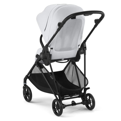 Коляска 2 в 1 Cybex Melio Carbon 2025 цвет Fog Grey