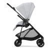 Коляска 2 в 1 Cybex Melio Carbon 2025 цвет Fog Grey