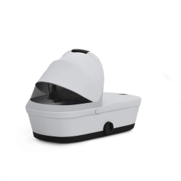 Коляска 2 в 1 Cybex Melio Carbon 2025 цвет Fog Grey с дождевиком