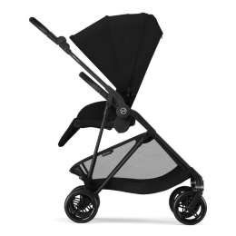 Коляска 2 в 1 Cybex Melio Carbon 2025 цвет Magic Black с дождевиком