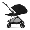 Коляска 2 в 1 Cybex Melio Carbon 2025 цвет Magic Black
