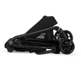 Коляска 2 в 1 Cybex Melio Carbon 2025 цвет Magic Black с дождевиком