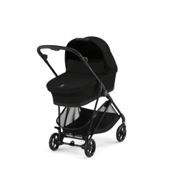 Коляска 2 в 1 Cybex Melio Carbon 2025 цвет Magic Black с дождевиком