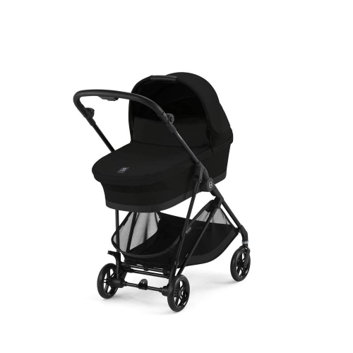 Коляска 2 в 1 Cybex Melio Carbon 2025 цвет Magic Black