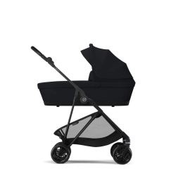 Коляска 2 в 1 Cybex Melio Carbon 2025 цвет Magic Black с дождевиком