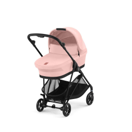 Коляска 2 в 1 Cybex Melio Carbon 2025 цвет Candy Pink с дождевиком