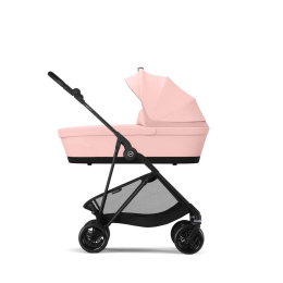 Коляска 2 в 1 Cybex Melio Carbon 2025 цвет Candy Pink с дождевиком