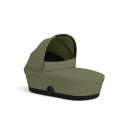 Коляска 2 в 1 Cybex Melio Carbon 2025 цвет Moss Green с дождевиком