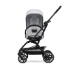 Прогулочная коляска Cybex Eezy S Twist+2 цвет Fog Grey шасси Black