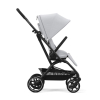 Прогулочная коляска Cybex Eezy S Twist+2 цвет Fog Grey шасси Black