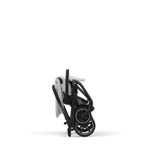 Прогулочная коляска Cybex Eezy S Twist+2 цвет Fog Grey шасси Black