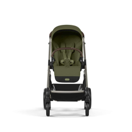 Прогулочная коляска Cybex Balios S Lux 2025 цвет Moss Green + Дождевик