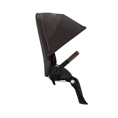 Прогулочная коляска для двойни с двумя сиденьями Cybex Gazelle S цвет Chocolate Brown