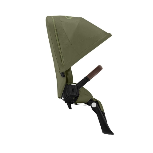 Прогулочная коляска для двойни с двумя сиденьями Cybex Gazelle S цвет Moss Green
