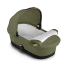 Коляска для двойни 2 в 1 Cybex Gazelle S цвет Moss Green (2 люльки и 2 сиденья)