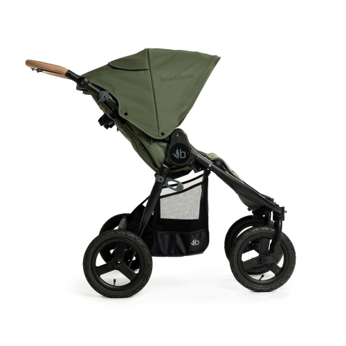 Коляска для двойни Bumbleride Indie Twin 2025 цвет Olive (Оливковый)