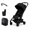 Коляска Joolz Aer2 цвет Space black с бампером и подстаканником