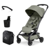 Коляска Joolz Aer2 цвет Sage green с бампером и подстаканником
