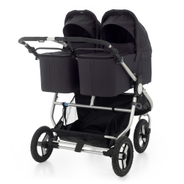 Коляска для двойни (2 люльки и 2 сиденья) Bumbleride Indie Twin цвет Ocean (голубой)