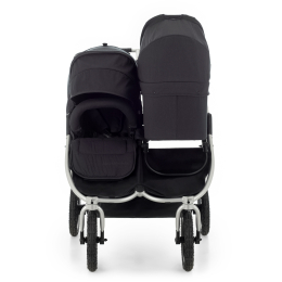 Коляска для двойни (2 люльки и 2 сиденья) Bumbleride Indie Twin цвет Ocean (голубой)