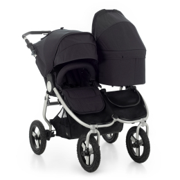 Коляска для двойни (2 люльки и 2 сиденья) Bumbleride Indie Twin цвет Ocean (голубой)