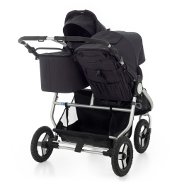 Коляска для двойни (2 люльки и 2 сиденья) Bumbleride Indie Twin цвет Ocean (голубой)