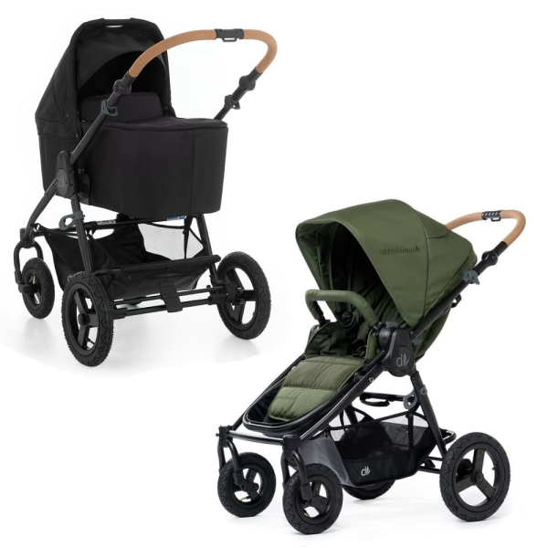 Коляска 2 в 1 Bumbleride Era 2025 цвет Olive (Оливковый)