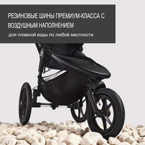 Прогулочная коляска Baby Jogger Summit X3 2025 цвет Midnight Black  